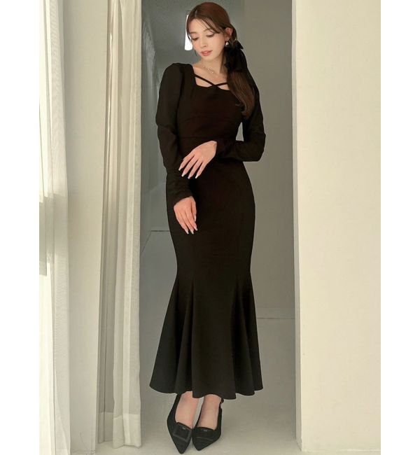 RESEXXY「バックオープンマーメイドワンピース」|ワンピース|