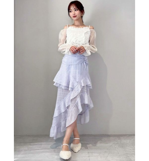 RESEXXY「アシンメトリーイレヘムスカート」|スカート|