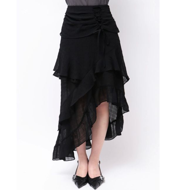 RESEXXY「アシンメトリーイレヘムスカート」|スカート|