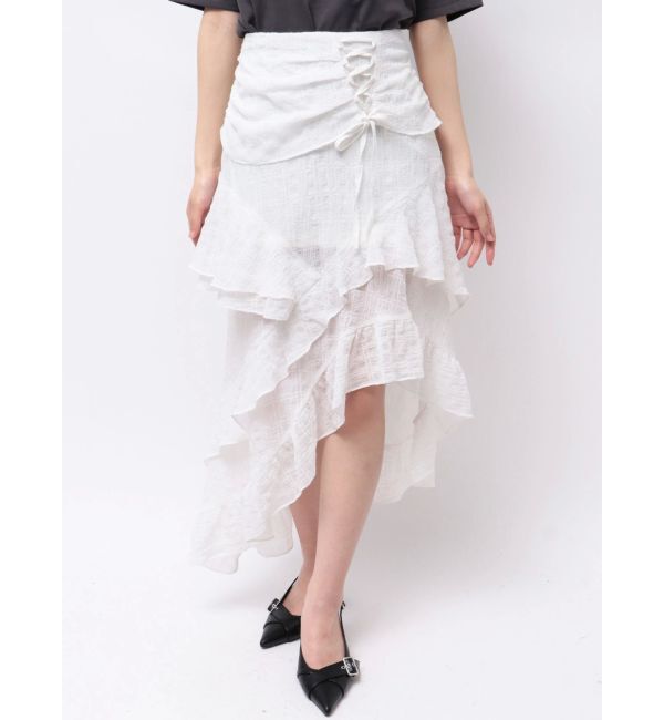 RESEXXY「アシンメトリーイレヘムスカート」|スカート|