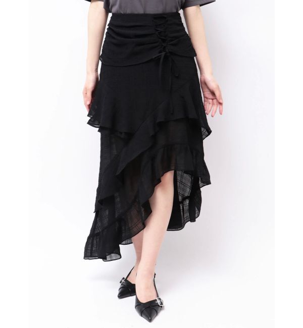 RESEXXY「アシンメトリーイレヘムスカート」|スカート|