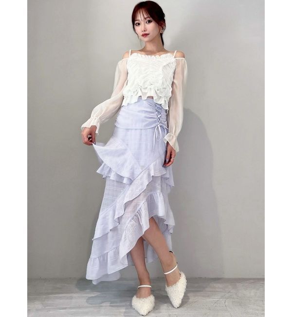 RESEXXY「アシンメトリーイレヘムスカート」|スカート|