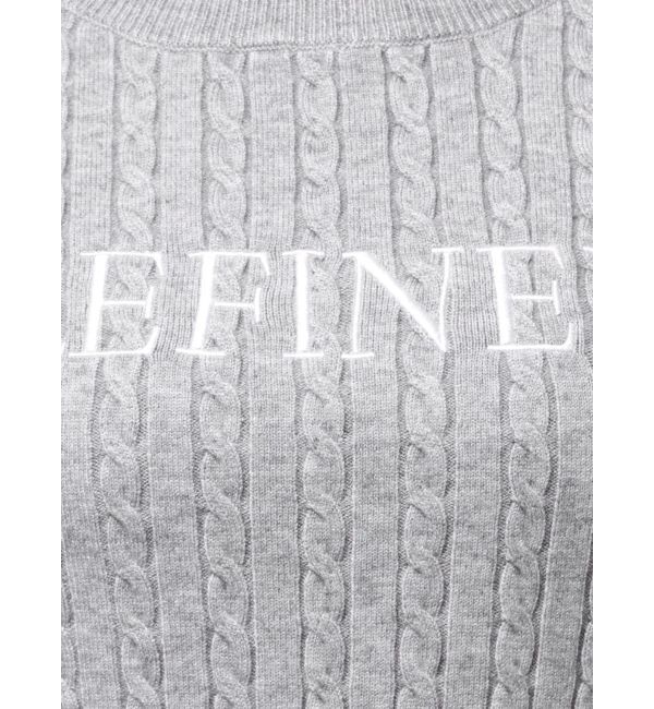 RESEXXY「ケーブルクロップドニットトップス」|ニット・セーター|