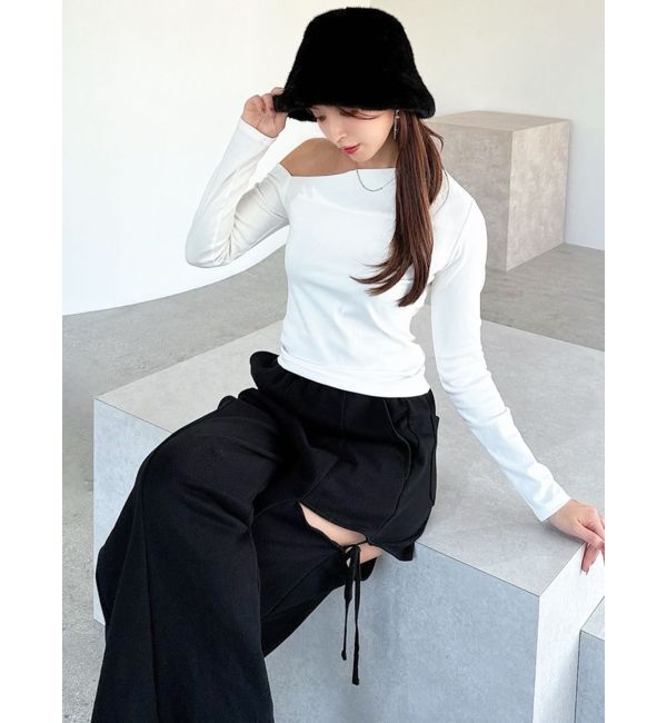 RESEXXY「フェイクファーバケットハット」|ハット|