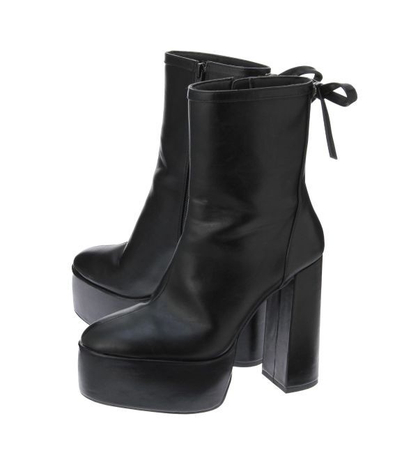 RESEXXY「バックリボン厚底ブーツ」|ショートブーツ|