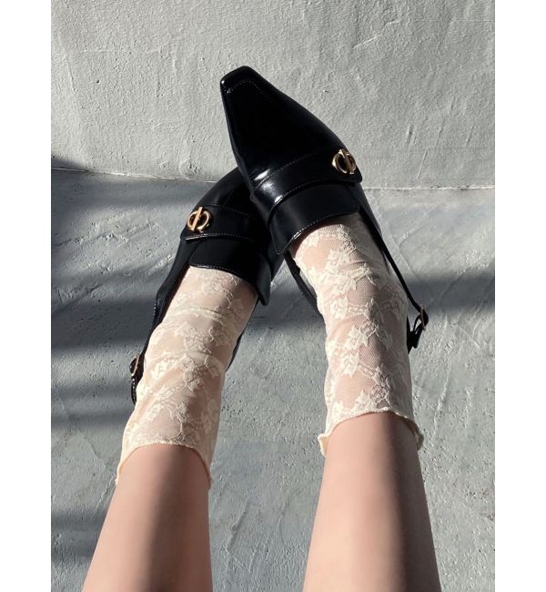 RESEXXY「ポインテッドトゥローファーミュール」|パンプス|