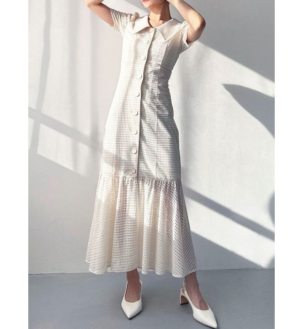 RESEXXY「ラッセルマーメイドワンピース」|ワンピース|アイボリー