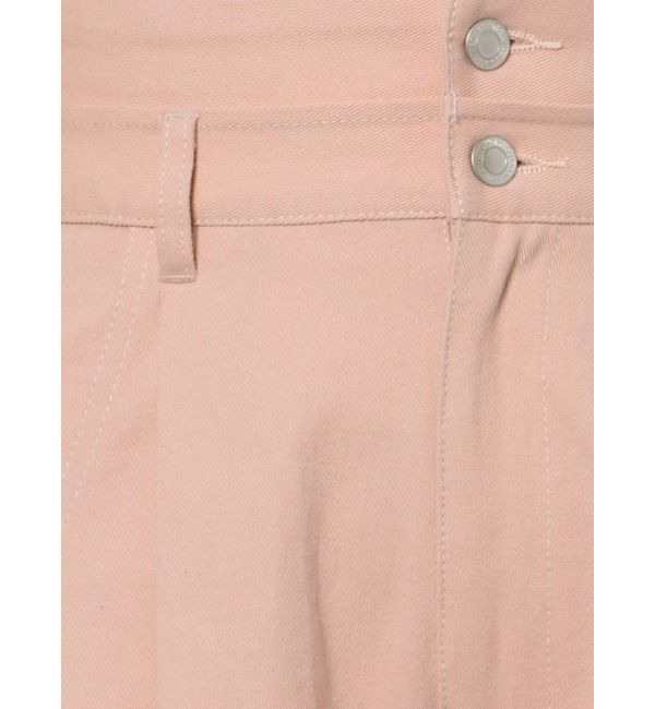 dazzlin「ダブルハイウエストワイドデニムパンツ」|デニム|