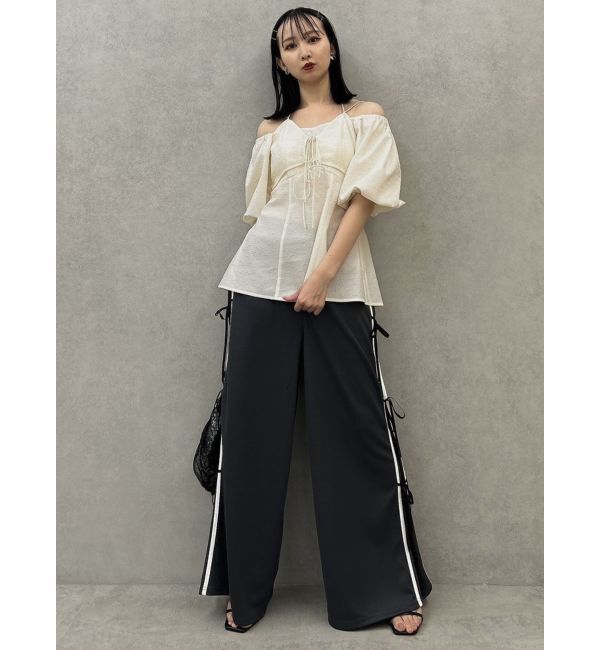 dazzlin「サイドリボントラックパンツ」|その他|