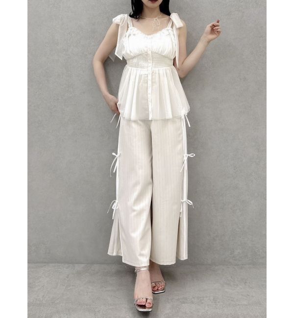 dazzlin「サイドリボントラックパンツ」|その他|