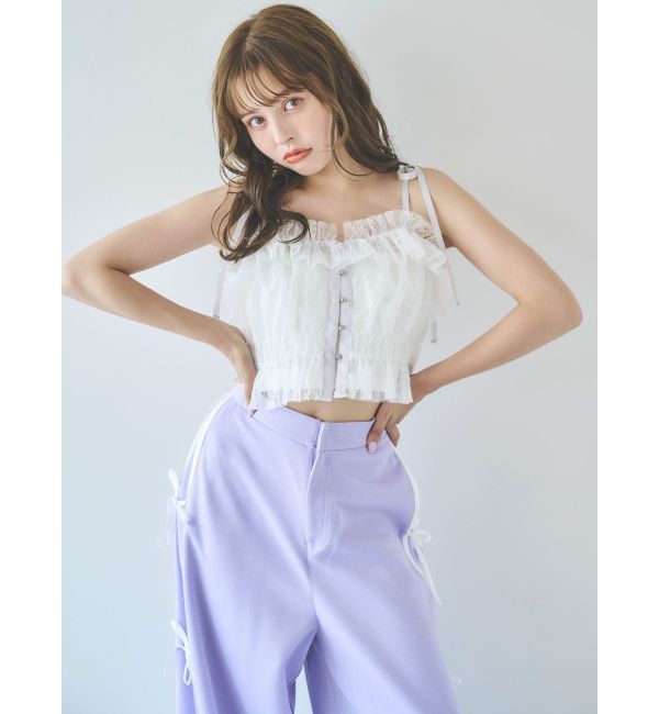 dazzlin「サイドリボントラックパンツ」|その他|