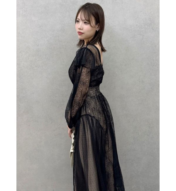 dazzlin「MIXレースドレス」|ドレス|