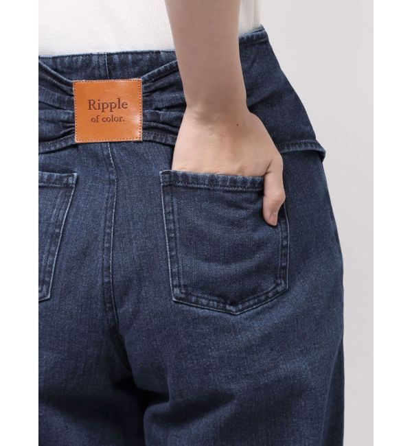 dazzlin「リボンネームデニムパンツ」|デニム|