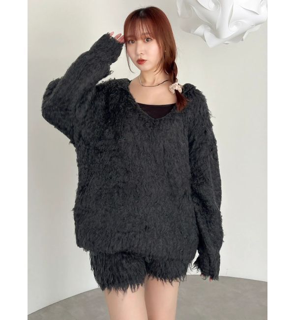 dazzlin「カールニットショートパンツ」|その他|