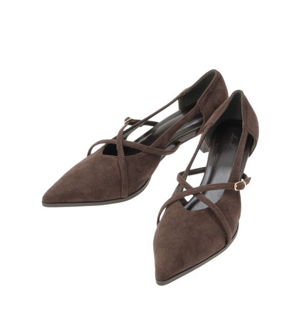 dazzlin「クロスベルトパンプス」|パンプス|