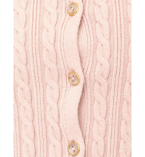 dazzlin「ミニケーブルスクエアニットトップス」|ニット・セーター|