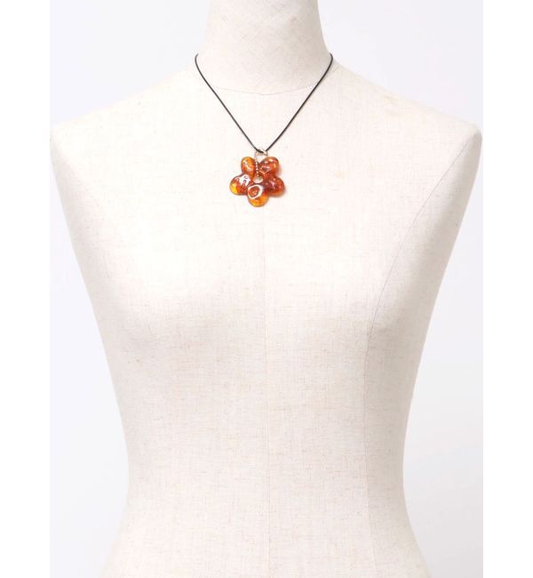 EMODA「フラワーストリングネックレス」|ネックレス|