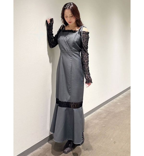 MERCURYDUO「レースパネル切替ワンピース」|ワンピース|