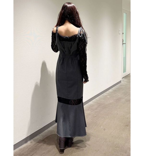 MERCURYDUO「レースパネル切替ワンピース」|ワンピース|