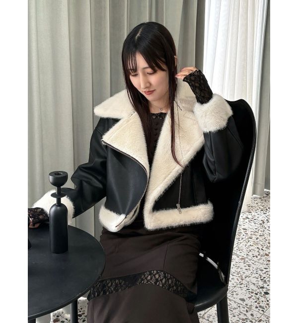 MERCURYDUO「レースパネル切替ワンピース」|ワンピース|