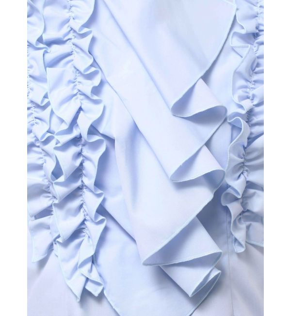 MERCURYDUO「ギャザーフリルシャツ」|シャツ・ブラウス|