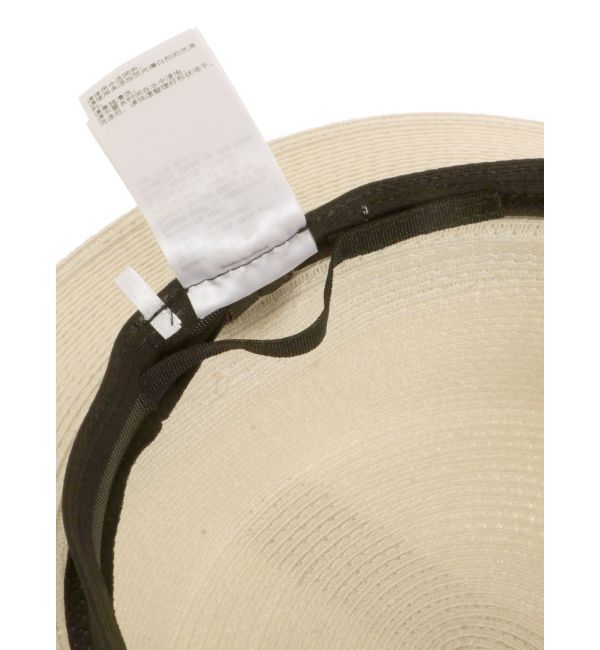 MERCURYDUO「ウォッシャブルブレードツバ広カンカン帽」|ストローハット|