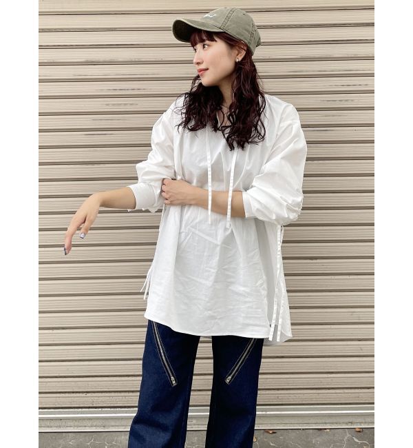 MURUA「デザインジップカットデニム」|デニム|