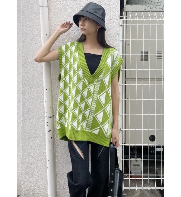 MURUA「デザインジップカットデニム」|デニム|