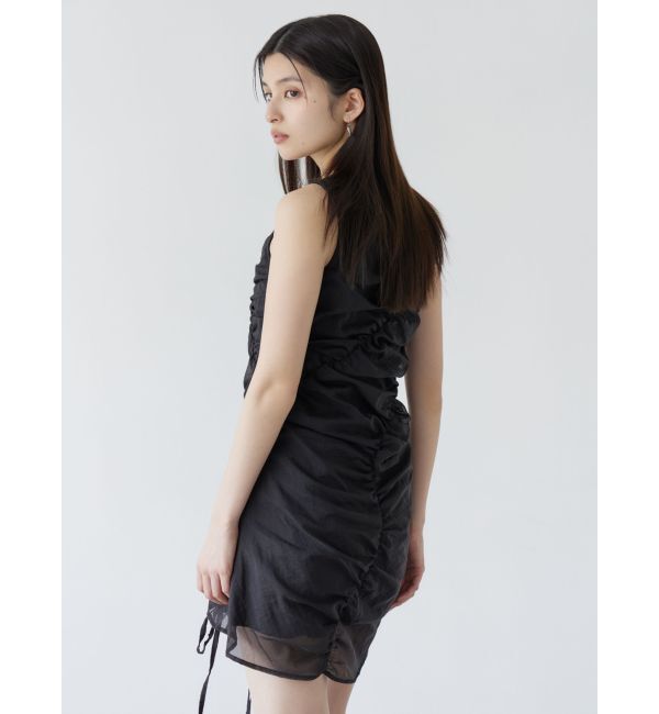 MURUA「シャーリングミニワンピース」|ワンピース|