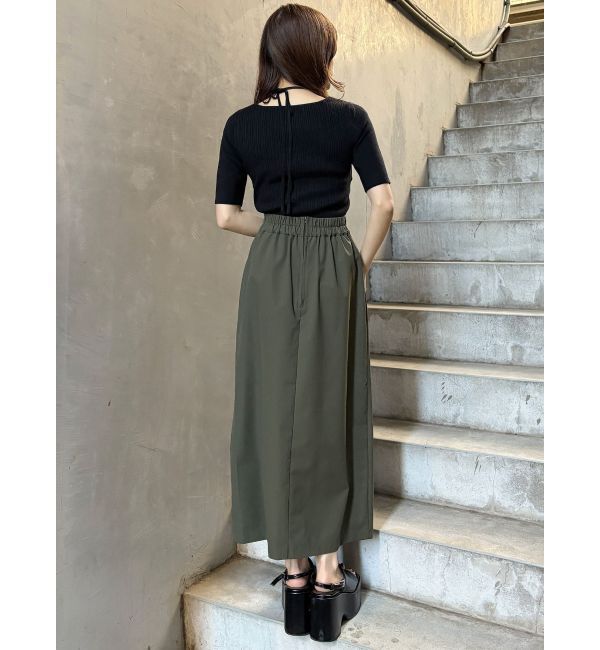 MURUA「ダブルウエストZIPスカート」|スカート|