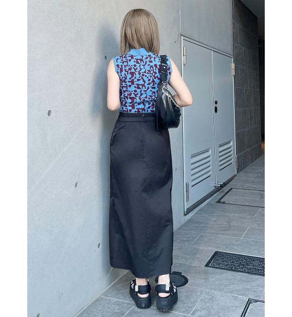 MURUA「ダブルウエストZIPスカート」|スカート|