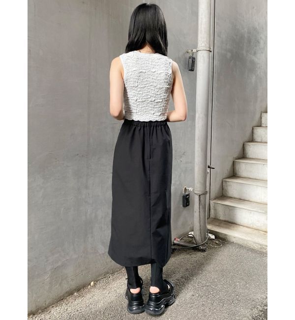 MURUA「ダブルウエストZIPスカート」|スカート|