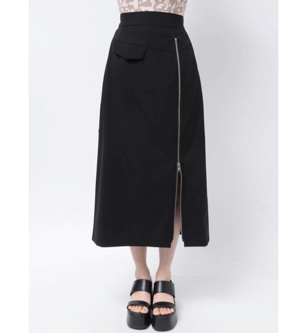 MURUA「ダブルウエストZIPスカート」|スカート|
