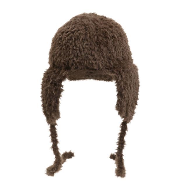 MURUA「フライトニットファーキャップ」|キャップ・キャスケット|