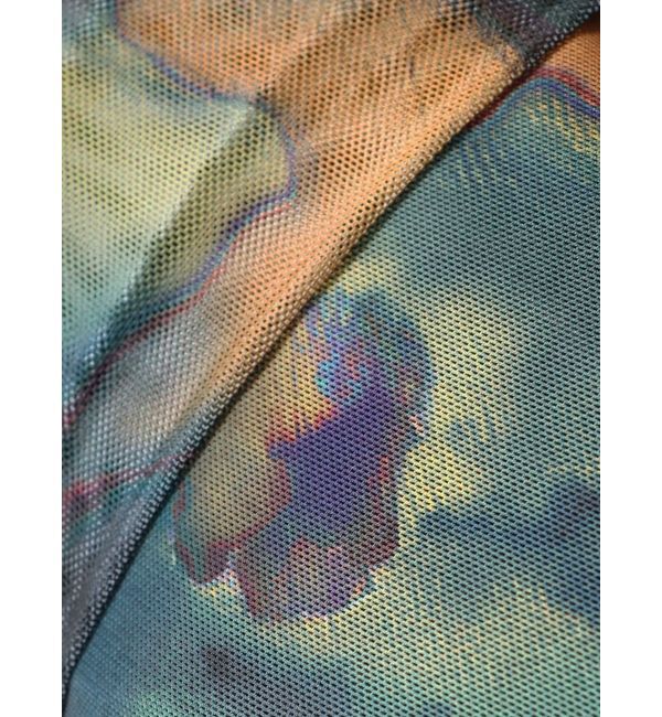 MURUA「レイヤードパターンシアーワンピース」|ワンピース|