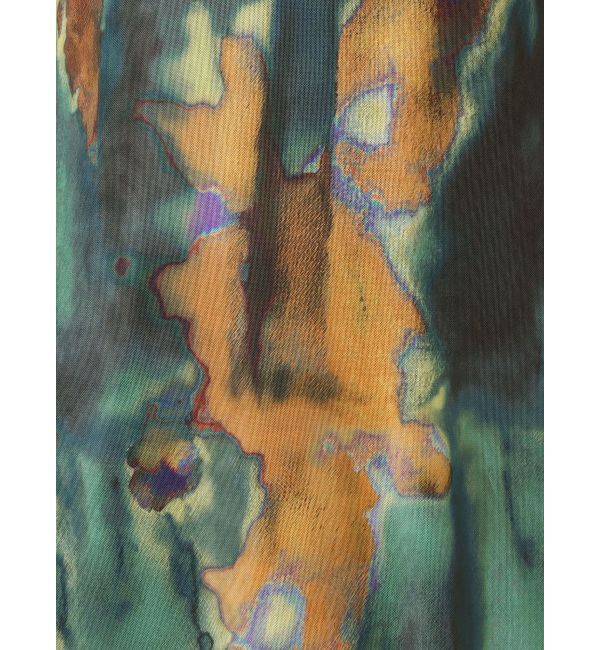 MURUA「レイヤードパターンシアーワンピース」|ワンピース|