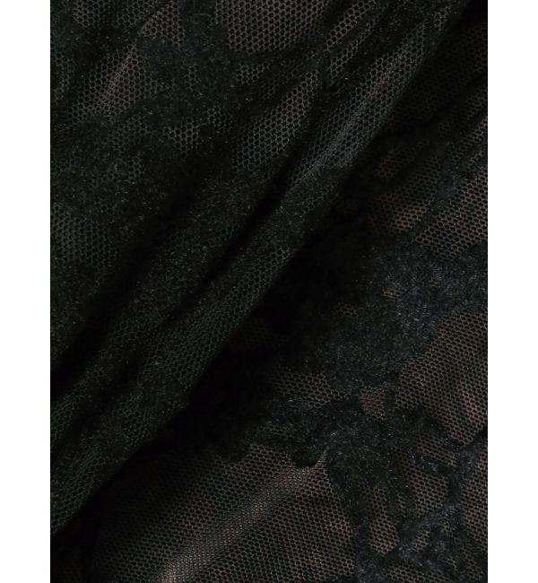 MURUA「フロッキーフラワーシアーワンピース」|ワンピース|