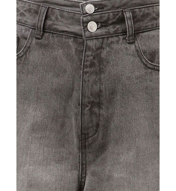 MURUA「サイドZIPスリットワイドデニム【セットアップ着用可】」|デニム|