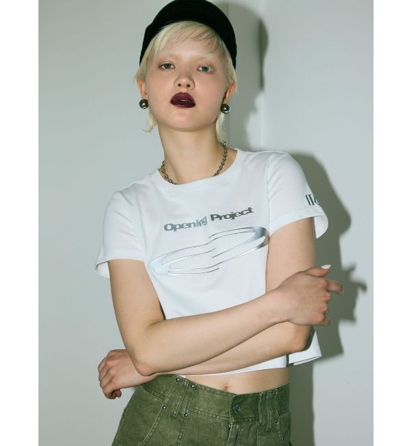 MURUA「【Opening Projectコラボ】ロゴプリントTシャツ」|Tシャツ・カットソー|