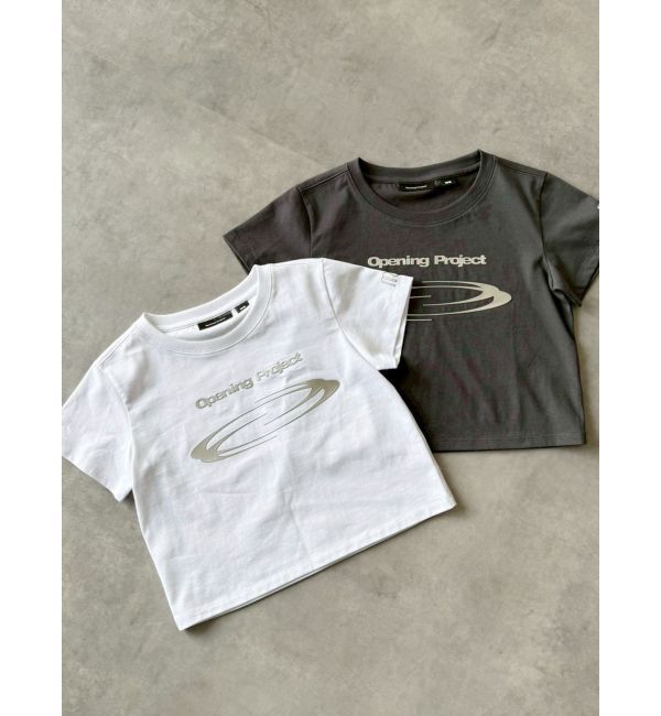 MURUA「【Opening Projectコラボ】ロゴプリントTシャツ」|Tシャツ・カットソー|