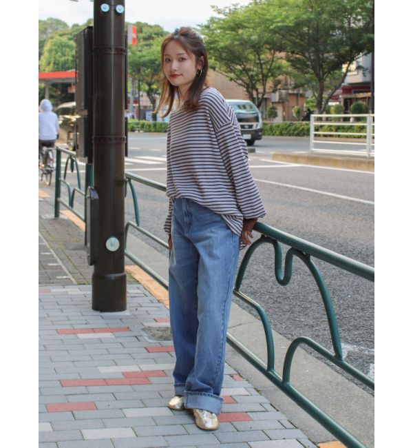 Ungrid「【WEB限定】スリーブボリュームワッフルロングスリーブTee」|Tシャツ・カットソー|