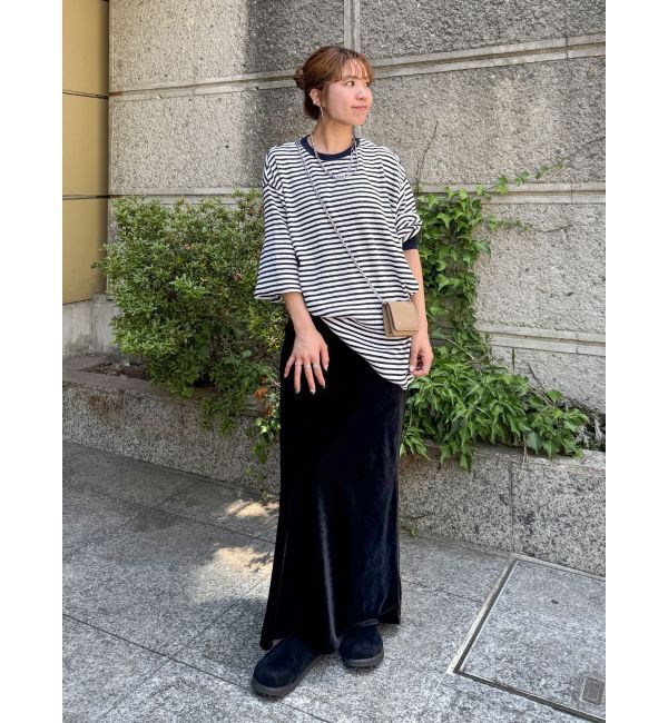 Ungrid「【WEB限定】スリーブボリュームワッフルロングスリーブTee」|Tシャツ・カットソー|