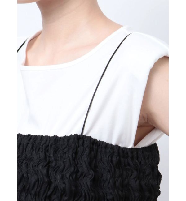 LAGUNAMOON「シャーリングブラトップ」|チューブトップ|