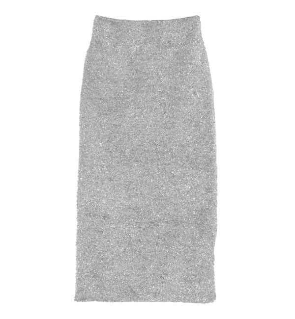 LAGUNAMOON「ラメブレンドニットスカート」|スカート|