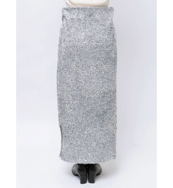 LAGUNAMOON「ラメブレンドニットスカート」|スカート|