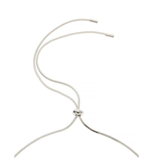 LAGUNAMOON「アングルパーツドロストネックレス」|ネックレス|