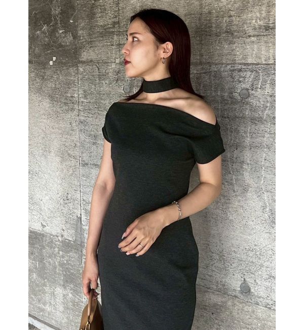 LAGUNAMOON「オフショルボートポンチワンピース」|ワンピース|