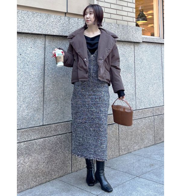 LAGUNAMOON「ダブルショートアライドダウン」|ダウン|