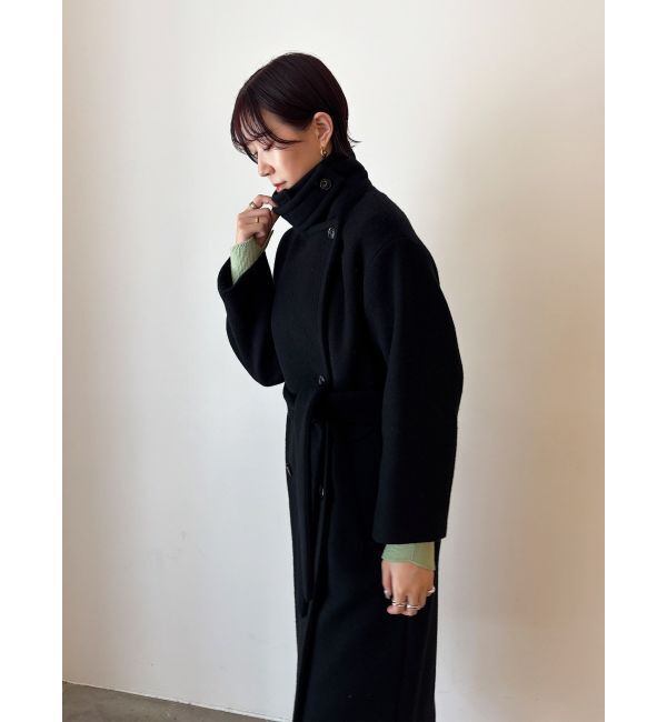 LAGUNAMOON「【REVIVAL】2WAYカラーロングコート」|ステンカラーコート|