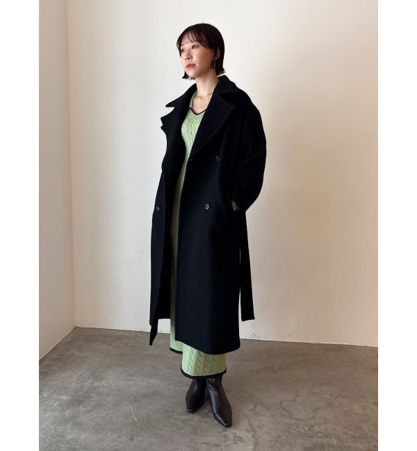 LAGUNAMOON「【REVIVAL】2WAYカラーロングコート」|ステンカラーコート|